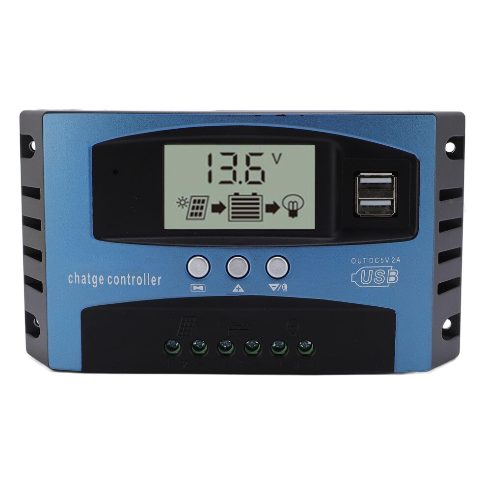 Mppt Solar Charge Controller 12V 24V 80A Dual Usb Efficient Charging For Offgrid Systems 9771547212171