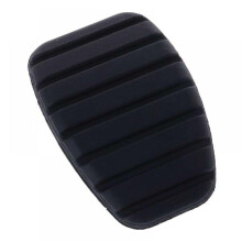 Car Pedal Cover with Non Slip Brake and Clutch Pedal Pad for Renault Laguna Clio Kangoo Scenic Black