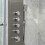 Waterfall Shower Tower - Chrome - Niagara By Voda Design 3