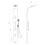 Waterfall Shower Tower - Chrome - Niagara By Voda Design 5
