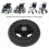 6 Inch TPE Rubber Solid Wheel - 75KG Load, Non-Slip Hand Cart Replacement 4