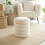 Lowen Teddy Storage Stool elevates your home-White 2