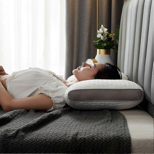 (Honeycombed Medium)Ergonomically Designed Pillow Quick Rebound Support Pillow For Shoulder And Neck Stiffness Or Strain-yvan 2