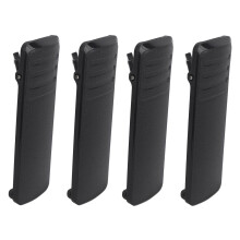 Durable Two Way Radio Belt Clip for Hytera Walkie Talkie BP2403 Battery, 4 Pack
