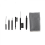 8pcs Hearing Aid Cleaning Kit Brush Vent Cleaner Wire Magne Wax Loop Tools Set 2