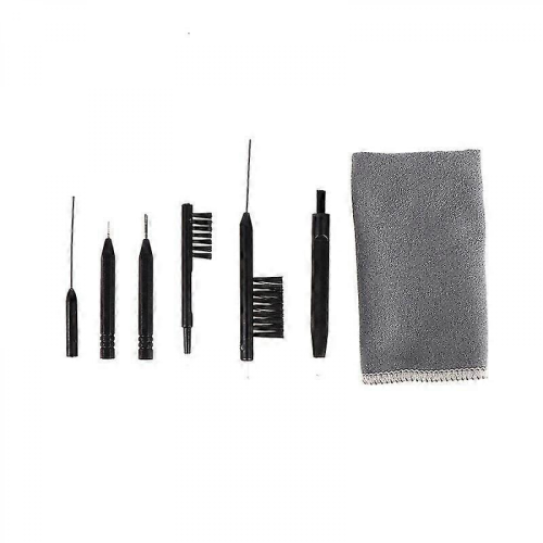 8pcs Hearing Aid Cleaning Kit Brush Vent Cleaner Wire Magne Wax Loop Tools Set 1