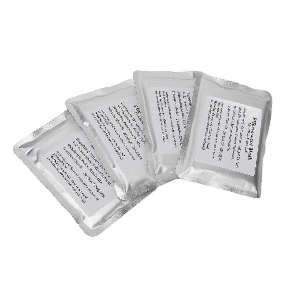 26-27 32pcs Collagen Mask Effervescent Tablets for Facial Mask Maker Machine DIY Fruit Vegetable Collagen Mask Capsule