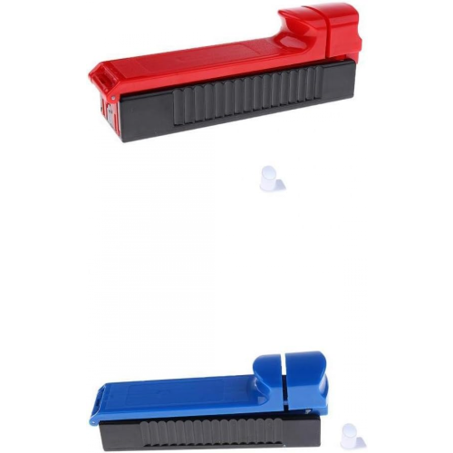 (Blue)Manual Cigarette Tube Rolling Machine Tobacco Roller Maker 2
