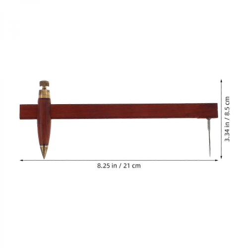 Clay Cutting Compass Tool Redwood Multi for Pottery Using Stable Simplicity Feature 1