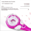 Draagbare cd-speler met Bluetooth, oplaadbare cd-speler 5