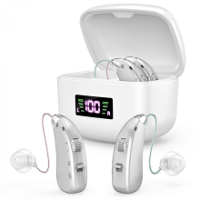 Hearing AIDS compatible with the elderly BTE Rechargeable hearing aid compatible with the deaf Adjustable sound amplifier portable charging