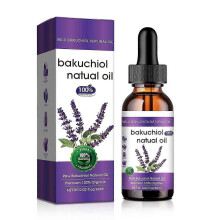(2PCS)100% Pure & Natural Bakuchiol Essential Oil for Skin, Wrinkle Reduction Skin Firming & Smoothing, Anti-Aging Bakuchiol Oil for Sensitive Skin