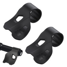 2Pcs Motorcycle Throttle Assist Cruise Control Grip Palm Rest Universal 360 Adjustable NonSlip