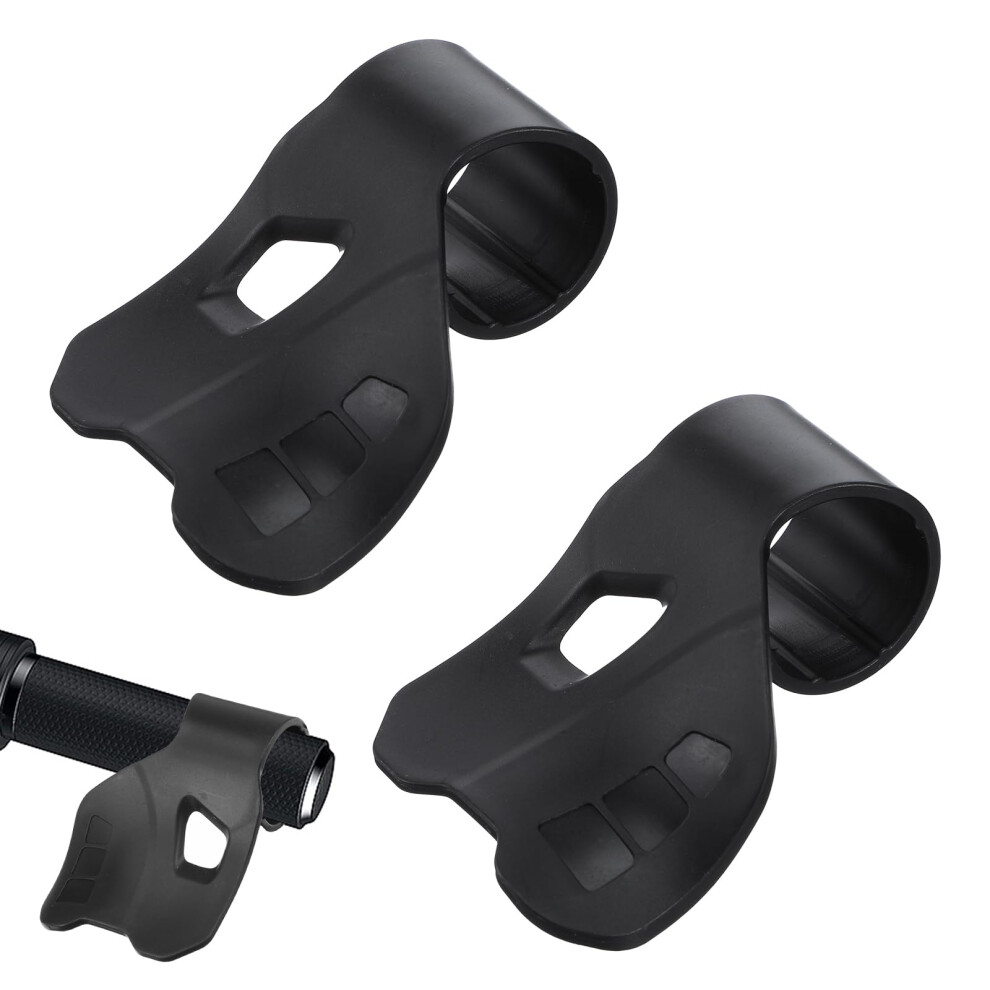 2Pcs Motorcycle Throttle Assist Cruise Control Grip Palm Rest Universal 360 Adjustable Nonslip 9169991234984