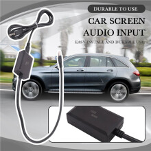7-Calowy Ekran Samochodowy Wejście Audio AUX na Wyjście Audio USB Aktywator AUX dla Systemu dla NTG 5.0
