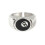 8  Pool  Ring,Adjustable Number Black 8 Eight Pool Billiard Ring, for Pool Lovers, Billiards Men'S Ring 1