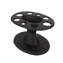 Support de Brosse à Cheveux Rond, Support de Peigne, PréSentoir de Brosse de Coiffure, Support D'Outils de Coiffure, Accessoires D'éTagèRe