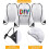 30Pcs Blank Sublimation Drawstring Bags Drawstring Backpack Bulk Heat Press Sublimation Bags Reusable Cinch Bag Sackpack 9
