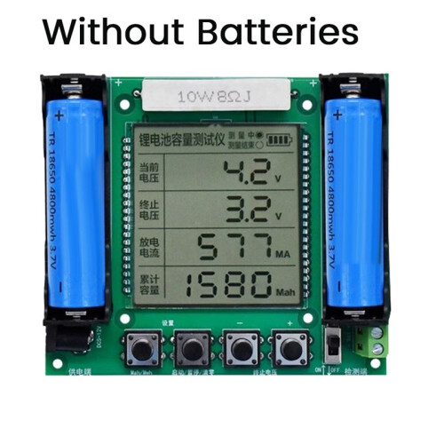 Real Capacity Tester 18650 Lithium Battery Ah Load Tester Module Digital High Precision Multi-Function Module 1