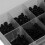 M3 Hex Socket Screw Set Round Cap  Screws DIN912 Bolts Nuts Assortment Kit Black 12.9 Grade 5