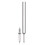 500Pcs Double- Skirting Thread Seamless Nail Double Headed Nails Invisible Security Screws with 5 Installation Tool 7