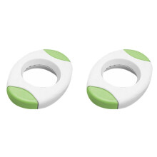 Paquet de 2 Ouvre-Coquilles D'œUfs, Coupe-œUfs pour Couper Rapidement le Dessus des œUfs Cuits, Accessoires de Cuisson MéNagers, Vert