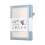 Caderno Week Planner 2024 com Capa de PU, Capa Dura MéDia (A5), 5,9 X 8,4 Polegadas Azul 1