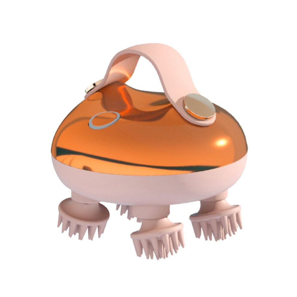 Electric Scalp Massager Rechargeable  Massager Scalp Stress Relax Waterproof Handheld Hair Scalp Scratcher A