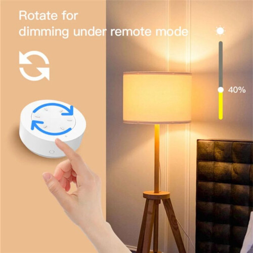 Tuya Zigbee  Knob Button Scene  Wireless Random Sticker  Home Dimming Scene 2