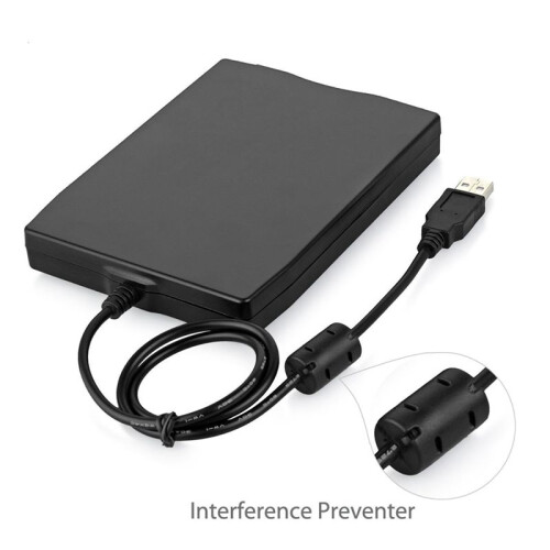USB External Floppy Drive Mobile Floppy Drive 3.5 Inch Floppy Disk Drive 1.44M USB Computer Mobile Floppy Drive Plate 1