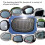 Car Side Wing Mirror Heating Pad  12V Universal Rearview Mirror Mist Demister Quick Warm Mirrors Defogger 7
