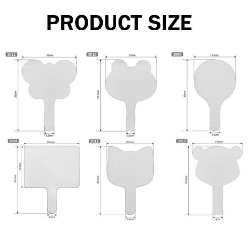 6 Palettes de RéPonses EffaçAbles à Sec - Tableau Blanc, Palettes Double Face, Tableaux EffaçAbles à Sec 2