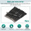 10Pcs Diamond Drill Bits,6mm Dry Diamond Core Drill Bit Set for Ceramic,Granite,Tile,Glass,Marble,Brick,Stone 10