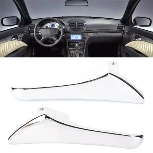 1Pair Inside Inner Door Handle Cover Trim Door-Pull Handle for   E CLS Class S211 W211 W219 2003-2009 2
