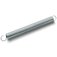 12 Inch Extension Spring for Screen Door, Heavy Duty Nickel Plated, 1 Inch Diameter, Smooth Operation