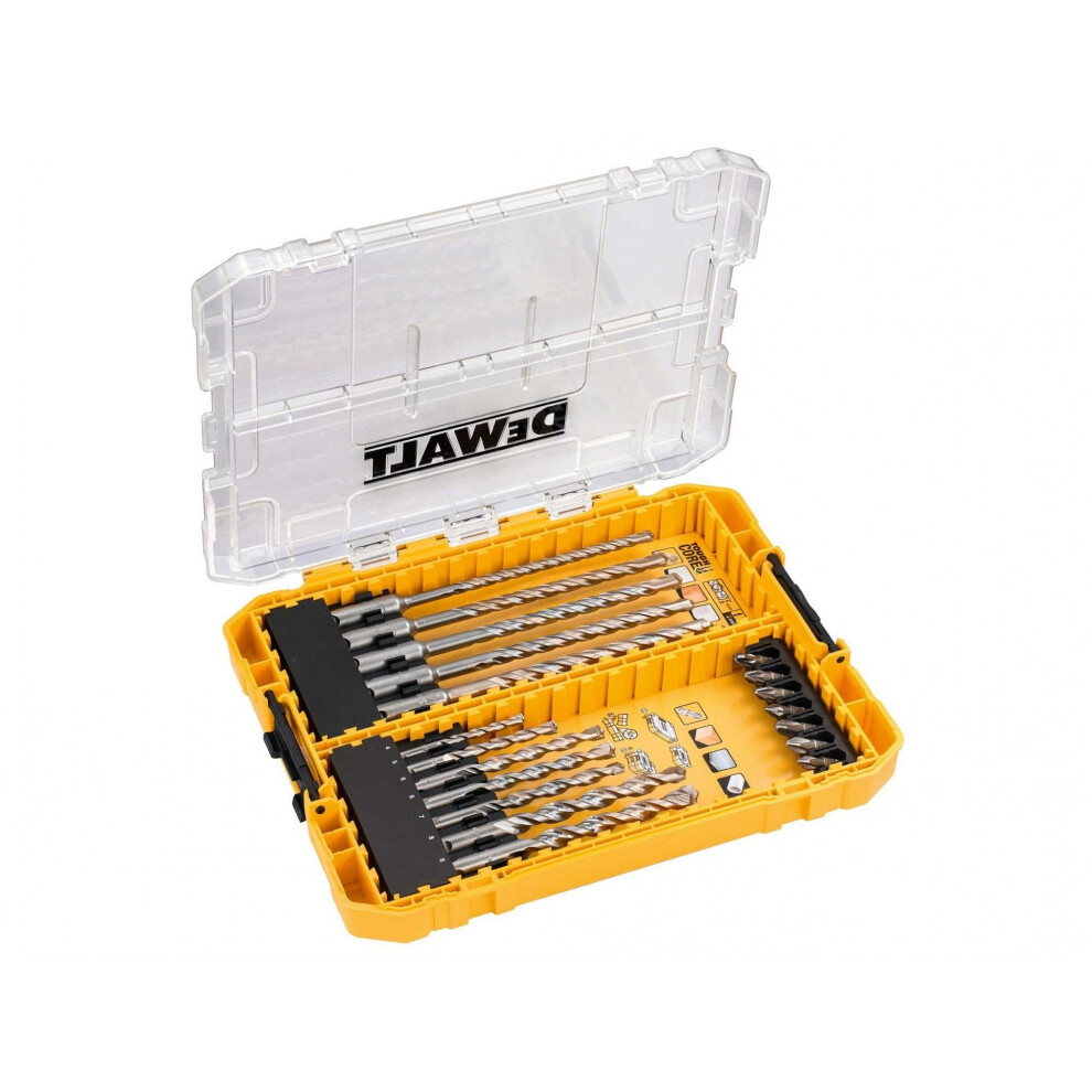 Dewalt Power Tools Dt70754 Mixed Drill & Bit Set, 19 Piece - Multi Colour - Image 2