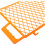 Reusable Paint Roller Grid for Buckets  Durable Plastic Tray Insert for Smooth and Even Coverage 2