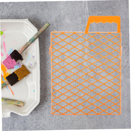 Reusable Paint Roller Grid for Buckets  Durable Plastic Tray Insert for Smooth and Even Coverage 2