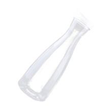 Plastic Water Pitcher with Lid, Large Capacity Hot and Cold Compatible PP Juice Jug for Parties and Family
