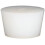 White Silicone Wine Stopper Solid Plug for Fermentation Barrel Home Brewing 37x28x30mm 2