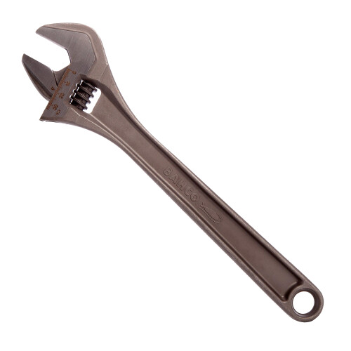 Bahco (255mm, Black) Bahco Adjustable Wrench