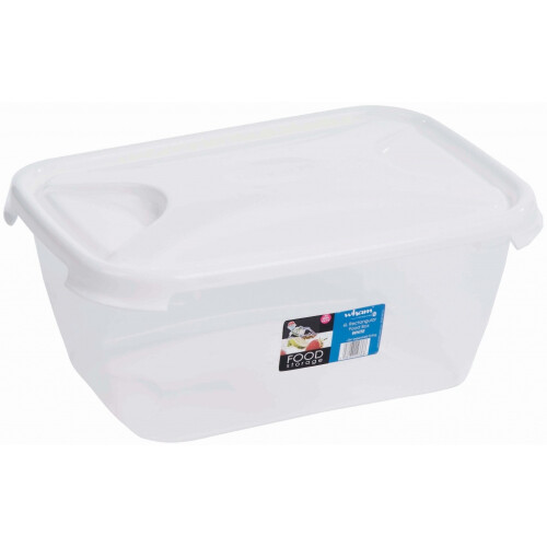 Wham (1.2L, White) Wham Rectangular Food Storage Container 2