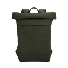 (One Size, Pine Green) Bagbase Simplicity Roll Top 15L Backpack