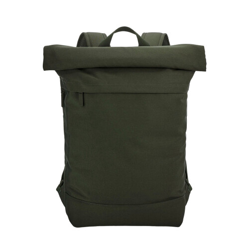 BagBase (One Size, Pine Green) Bagbase Simplicity Roll Top 15L Backpack