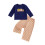 (5-6 Years, Dark Blue) Conjunto de 2 calça xadrez. 1