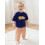 (6-7 Years, Dark Blue) Conjunto de 2 calça xadrez. 7