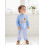 (6-7 Years, Sky Blue) Conjunto de 2 calça xadrez. 7