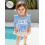 (0-3 Months, Sky Blue) Completo per bambina 3 pezzi. 6
