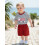 (6-12 Months, Red) Σετ παιδικών σορτς για νήπια 4
