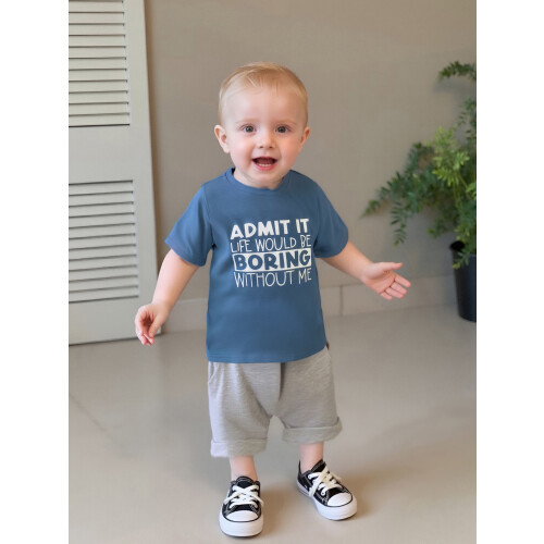 (5-6 Years, Blue) Παιδικά Αγόρια Καλοκαιρινά 2 Τεμαχίων 2